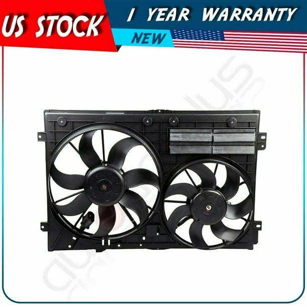 TUPARTS Electric Radiator Cooling Fan Fits for Audi A3//A3 Quattro//S3 Volkswagen Beetle Cabrio//Golf SportWagen//Jetta//Passat//Rabbit